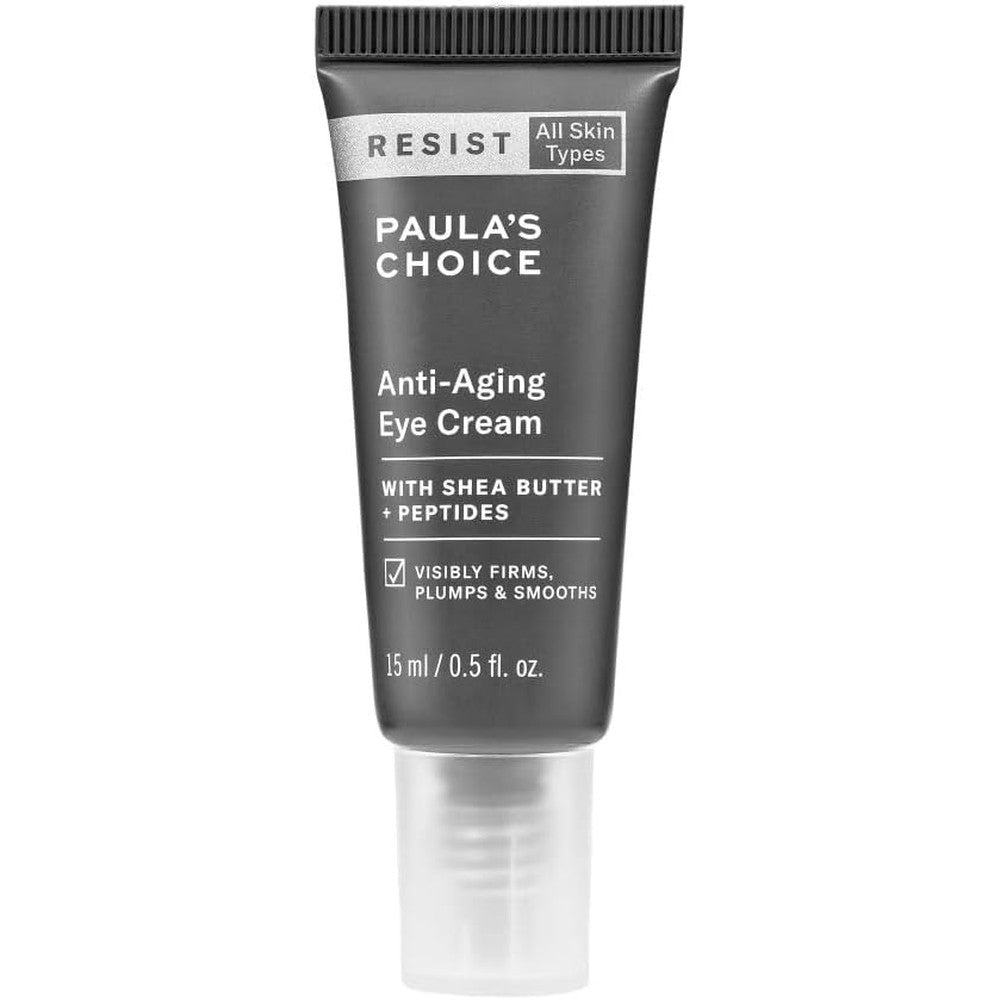 Paula's Choice Resist Anti-Aging Eye Cream front view in 15 milliliter tube
