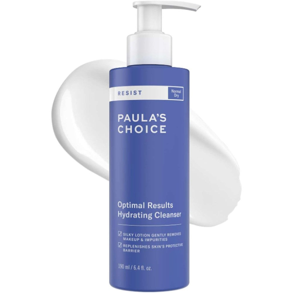 Paula's Choice Resist Optimal Results Hydrating Cleanser With Green Tea And Chamomile Anti-Aging Face Wash For Dry Skin 6.4 Fluid Ounce