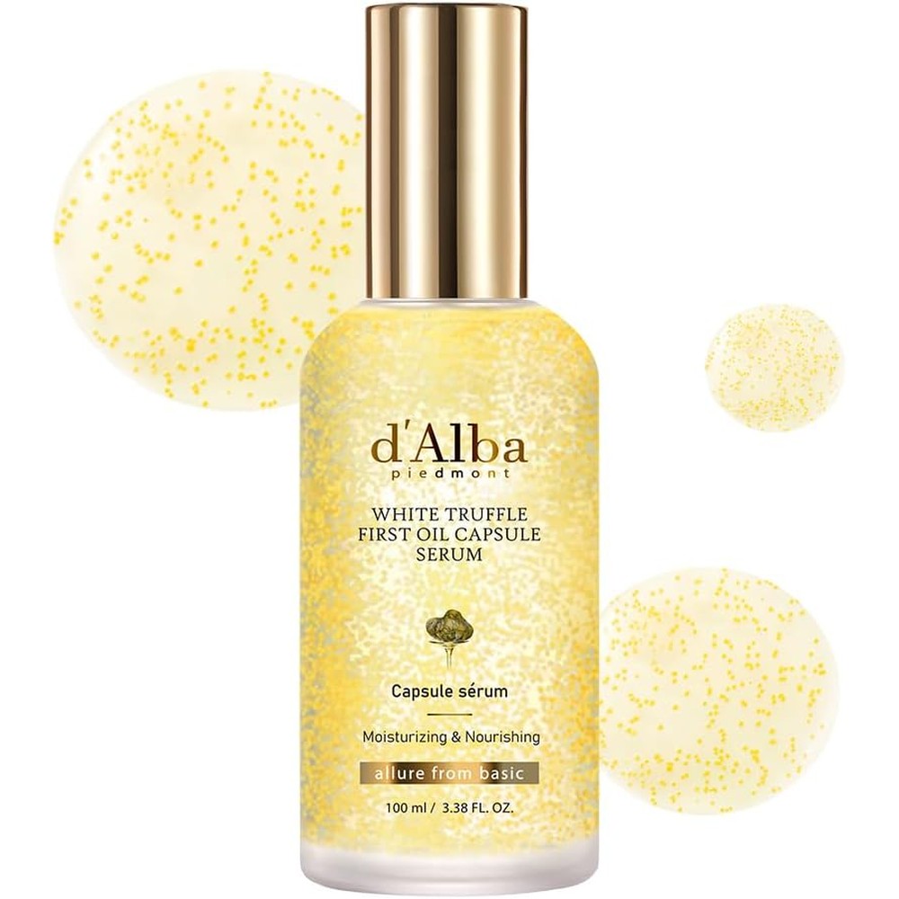 D'alba Piedmont White Truffle First Oil Capsule Serum front view