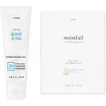 ETUDE SoonJung 2x Barrier Intensive Cream and Moistfull Collagen Sheet Mask set front view