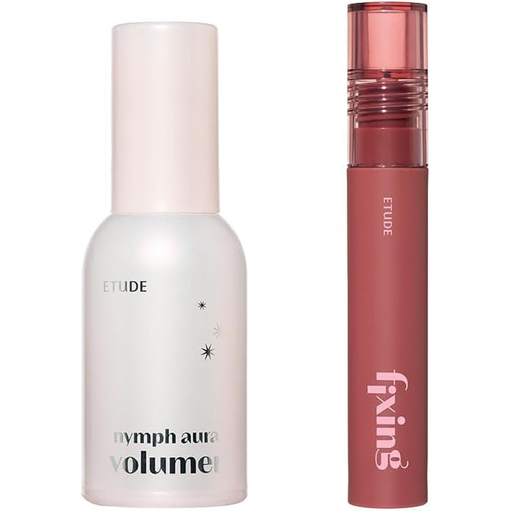 ETUDE Nymph Aura Volumer and Fixing Tint Soft Walnut front view authentic K-beauty collection