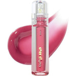 ETUDE Over Glowy Lip Gloss 6 Taro Berry front view packaging for high shine lips