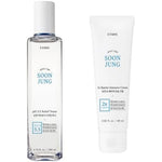 ETUDE SoonJung cream and toner set front view authentic Korean skincare bundle