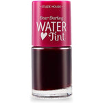 ETUDE Dear Darling Water Tint Strawberry Ade front view hydrating liquid lip tint bottle.