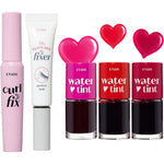 ETUDE Curl Fix Mascara and Dr Mascara Fixer and Water Tint set front view