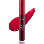 ETUDE Dear Darling Water Gel Tint front view of Dracula Red lip stain packaging.