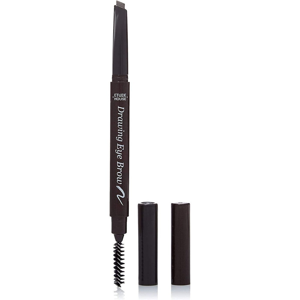 Etude House Drawing Eye Brow Pencil front view showing the retractable triangular tip.