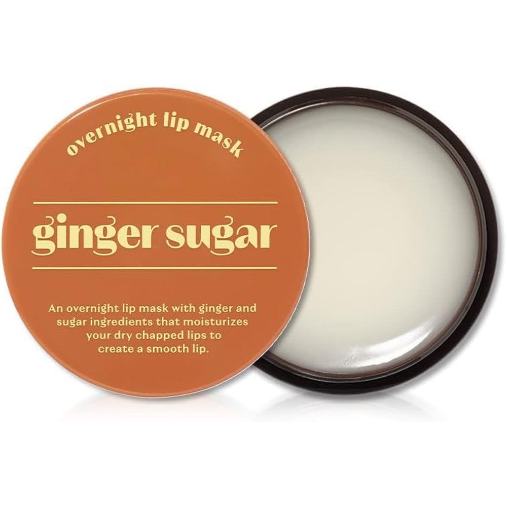 ETUDE Ginger Sugar Overnight Lip Mask front view jar for chapped lip treatment