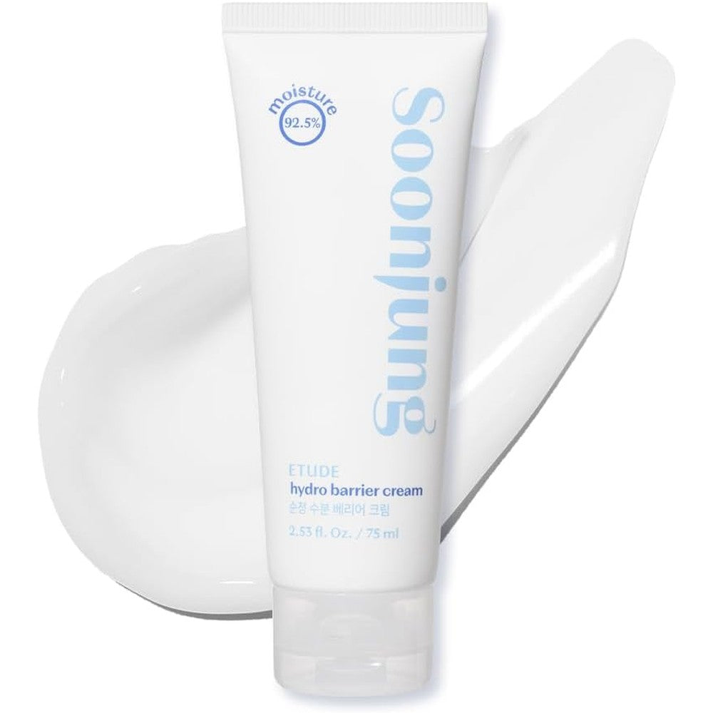 ETUDE SoonJung Hydro Barrier Cream tube front view premium Korean skincare moisturizer