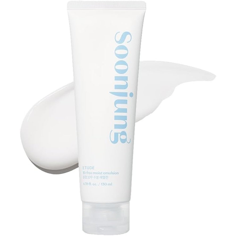 ETUDE SoonJung 10 Free Moist Emulsion front view bottle for sensitive skincare routine