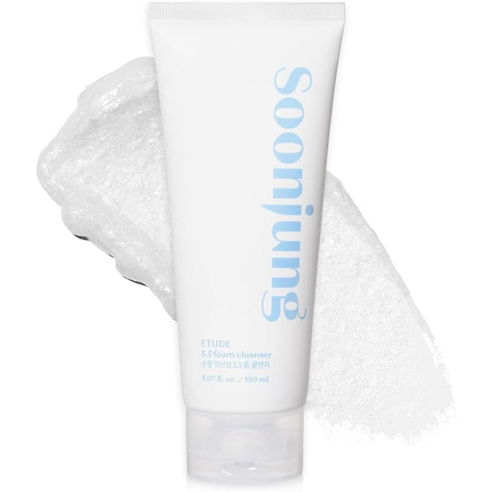 Etude SoonJung 5.5 Foam Cleanser front view packaging