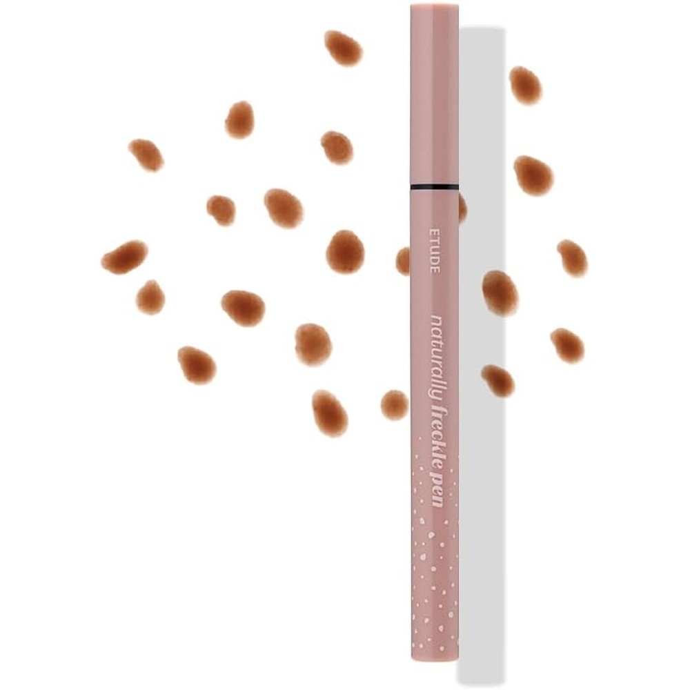 ETUDE Naturally Freckle Pen Light Brown front view showing the sleek packaging.