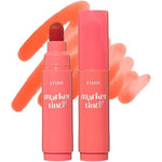ETUDE Dear Darling Marker Tint Peach Apricot front view everyday lip stain