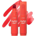 ETUDE Dear Darling Marker Tint Apple Candy front view showing vibrant lip stain packaging