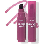 ETUDE Dear Darling Marker Tint 11 Black Currant front view hydrating K-beauty lip stain