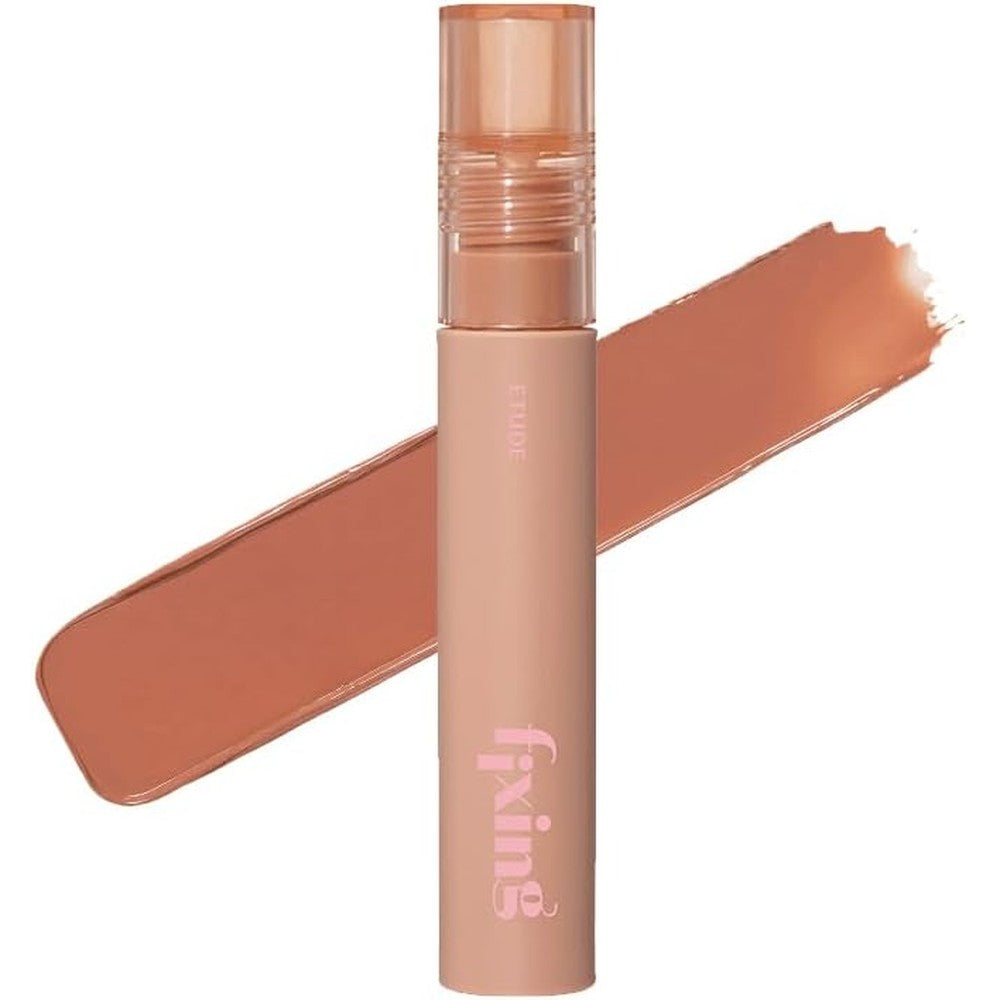 ETUDE Fixing Tint 04 Ginger Milk Tea liquid lipstick front view packaging
