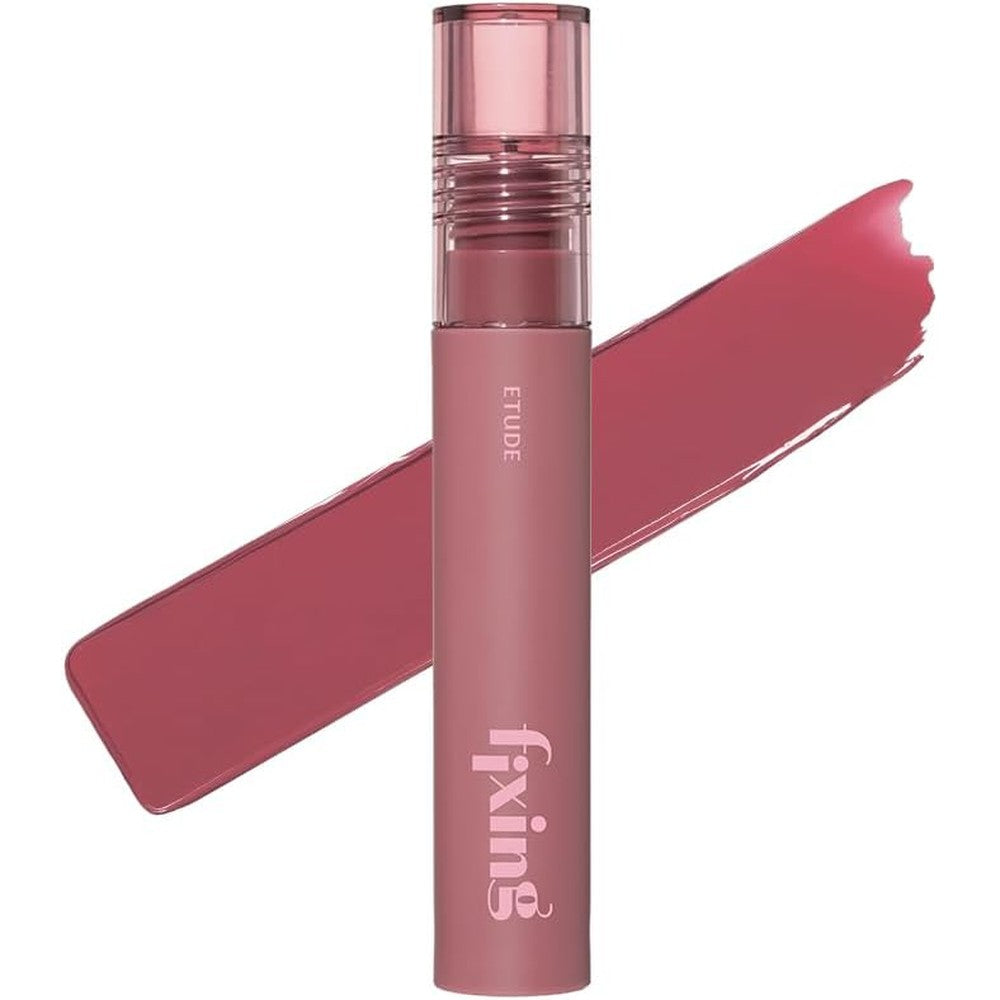 Etude Fixing Tint Woody Pink liquid lipstick front view packaging
