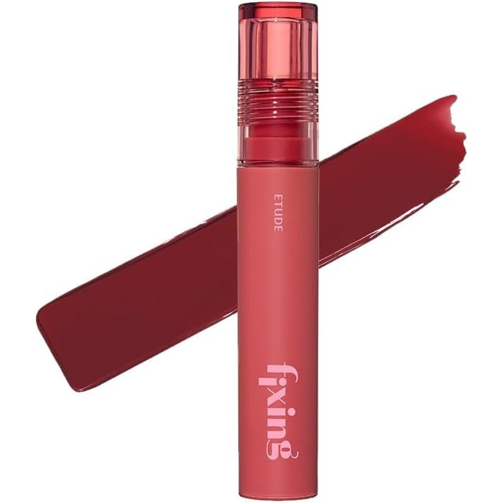 Etude Fixing Tint 17 Berry Red liquid lip stain front view packaging