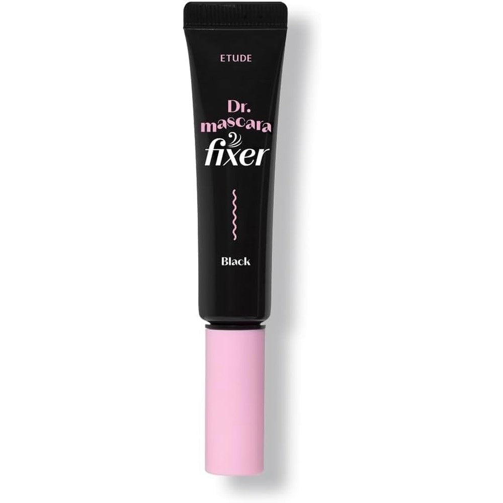 ETUDE Dr Mascara Fixer 02 Black front view package shot for premium lash priming