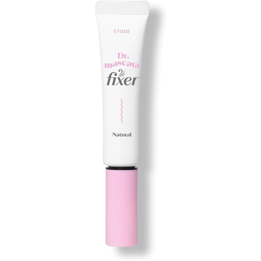 ETUDE Dr. Mascara Fixer front view of the packaging showcasing the authentic Korean lash primer.