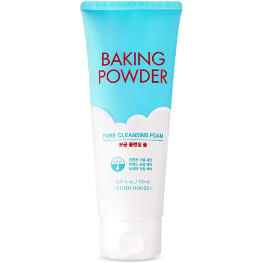 Etude House Baking Powder Pore Cleansing Foam 170ml front view bottle