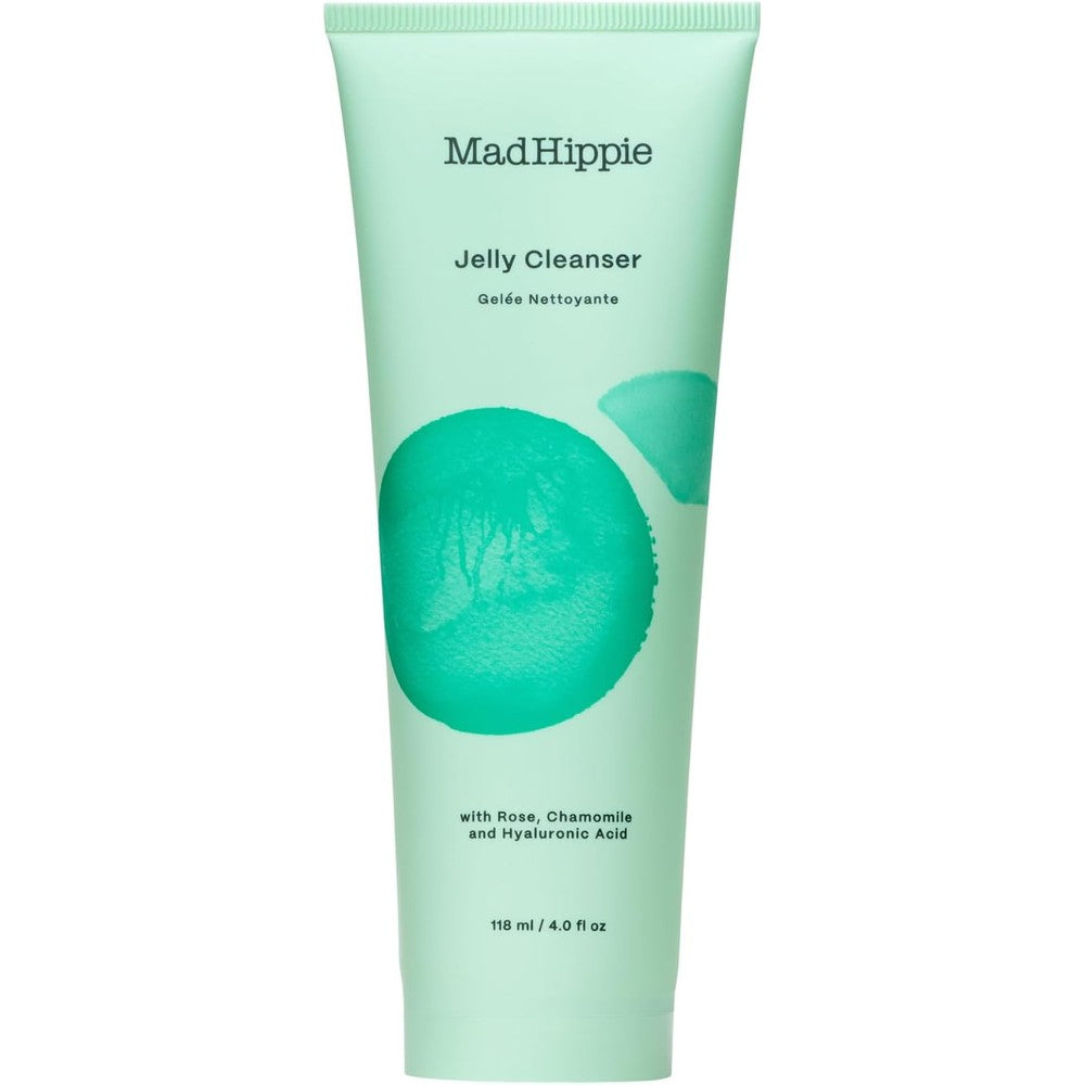 Mad Hippie Jelly Cleanser Jelly To Milky Hydrating Face Wash With Rose Chamomile And Hyaluronic Acid 4 Fluid Ounce