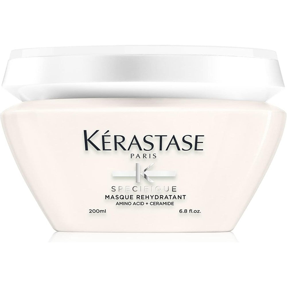 Kerastase Specifique Rehydratant Hair Mask For Sensitive And Dry Hair With Ceramides And Amino Acid 6.8 Fluid Ounce