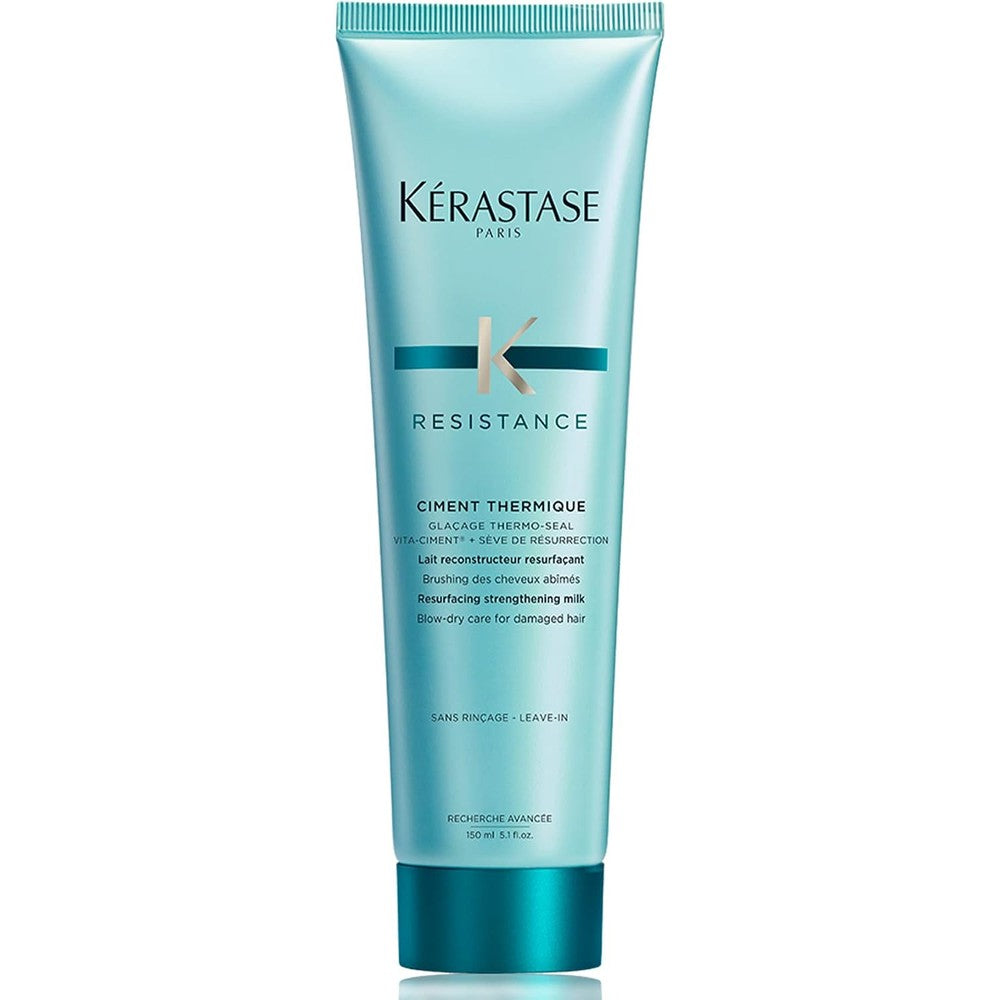 Kerastase Resistance Ciment Thermique Heat Protection Serum For Damaged Hair And Blow Dry Primer 150 Milliliters