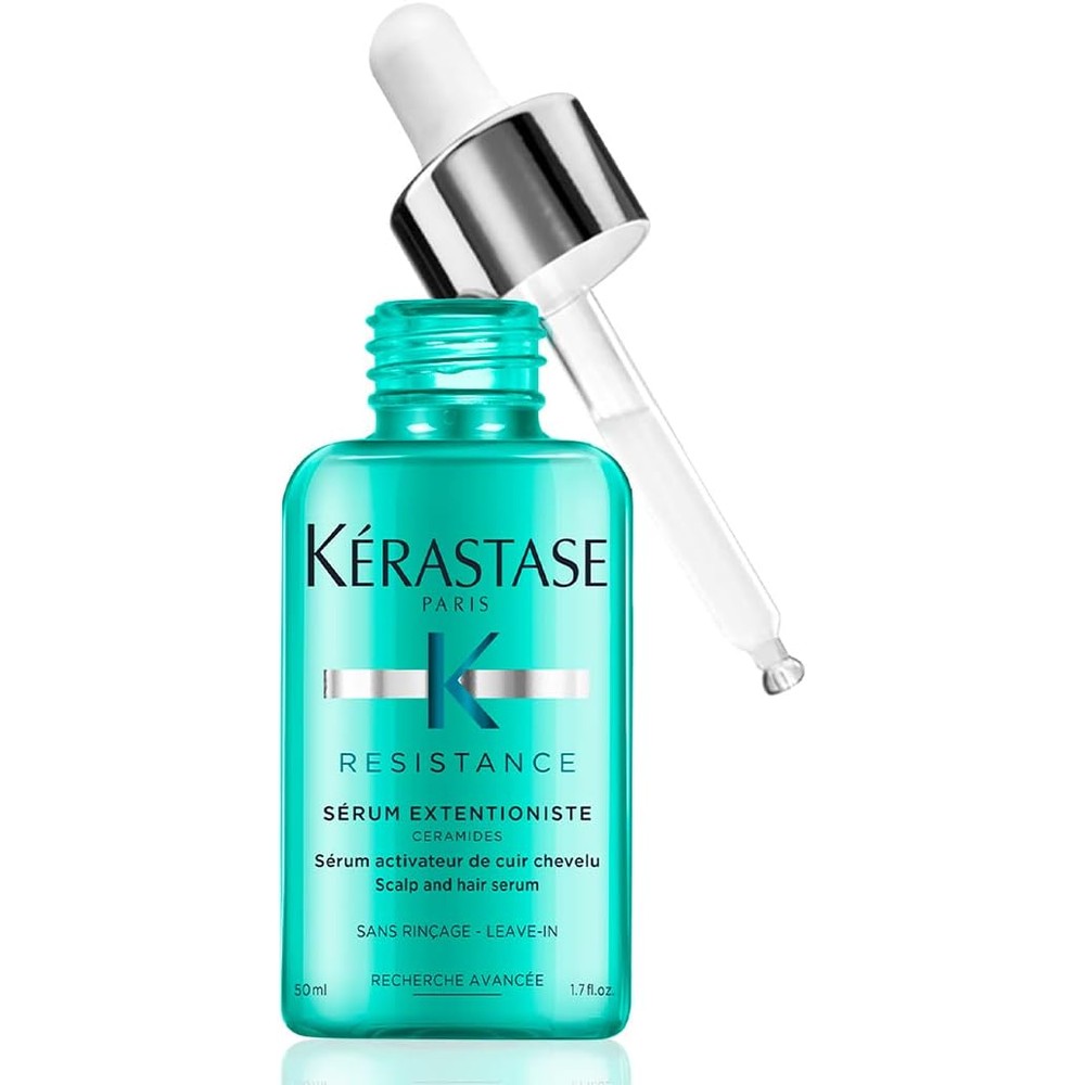 Kerastase Resistance Extentioniste Scalp And Hair Serum Energizing Leave In Treatment With Ceramides For Damaged Hair 50 Milliliters
