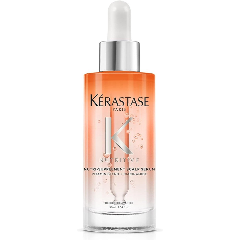 Kérastase Nutritive Nutri-Supplement Scalp Serum For Dry Hair With Niacinamide And Vitamins 90 Milliliters