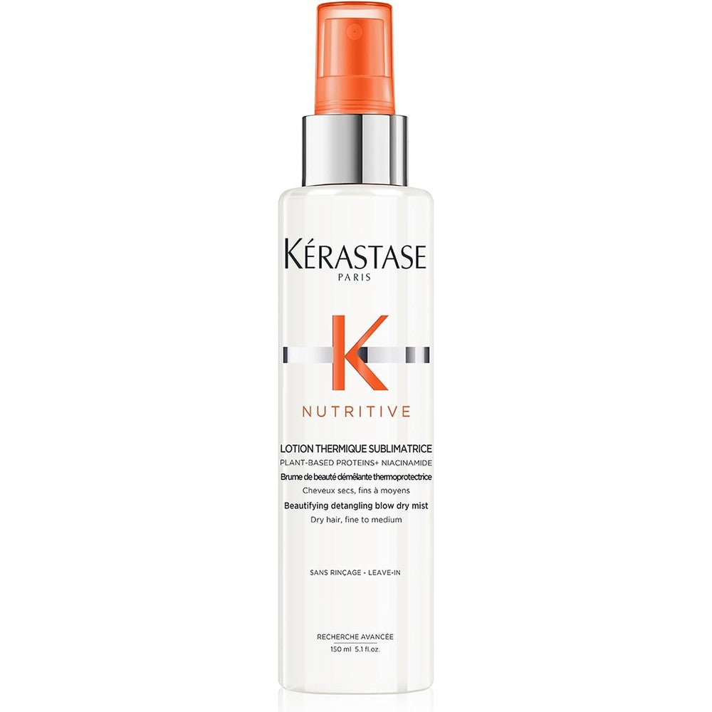Kerastase Nutritive Lotion Thermique Sublimatrice Nourishing Heat Protecting Spray For Fine To Medium Dry Hair 5.1 Fluid Ounces