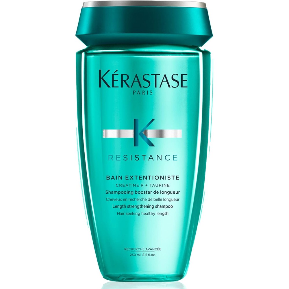 Kérastase Resistance Bain Extentioniste Length Strengthening Shampoo For Damaged And Brittle Hair 250 Milliliters - Professional Hair Care Treatment