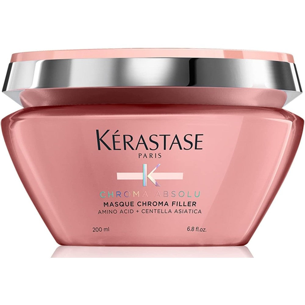 Kerastase Chroma Absolu Masque Chroma Filler Deep Filling Hair Mask For Damaged And Color Treated Hair 200 Milliliters