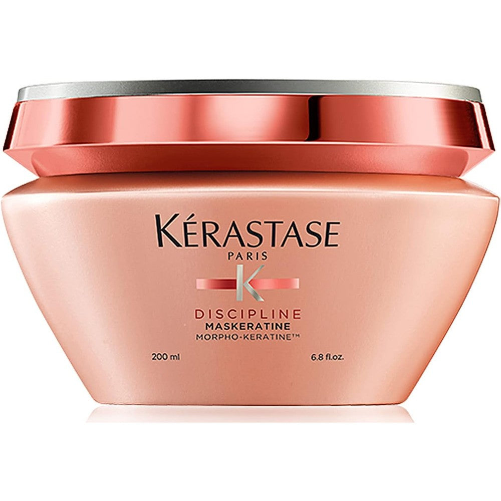 Kerastase Discipline Maskeratine Hair Mask For Frizzy Hair 200 Milliliters Restorative Anti Frizz Treatment With Morpho Keratine For All Hair Types