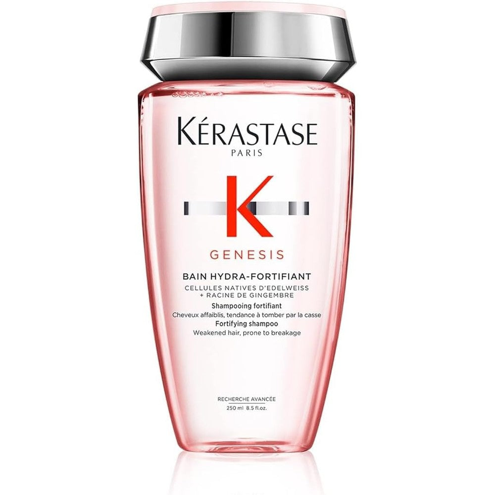 Kerastase Genesis Bain Hydra-Fortifiant Shampoo For Weakened Hair Prone To Breakage Anti-Hair Fall Strengthening Treatment 250 Milliliters