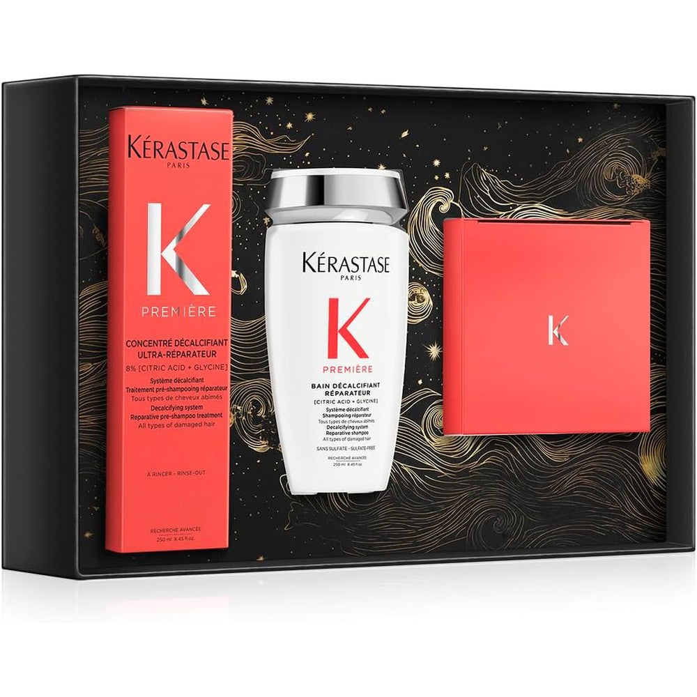 Kérastase Première Strengthening Pre-Shampoo Shampoo And Mask Set For Damaged Hair Decalcifying Repair System
