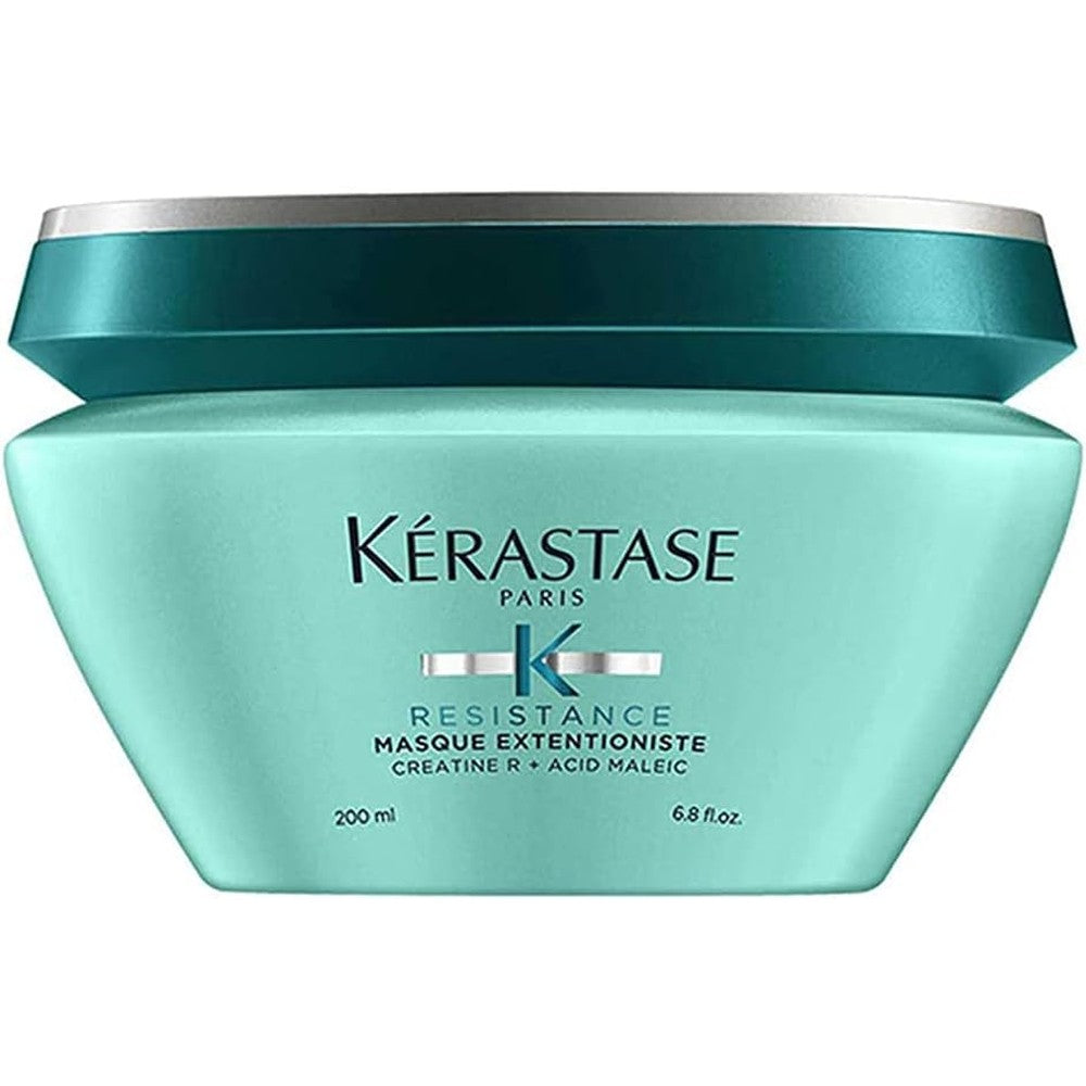 Kerastase Resistance Masque Extentioniste Strengthening Hair Mask For Damaged Hair And Split Ends, 6.8 Fluid Ounce