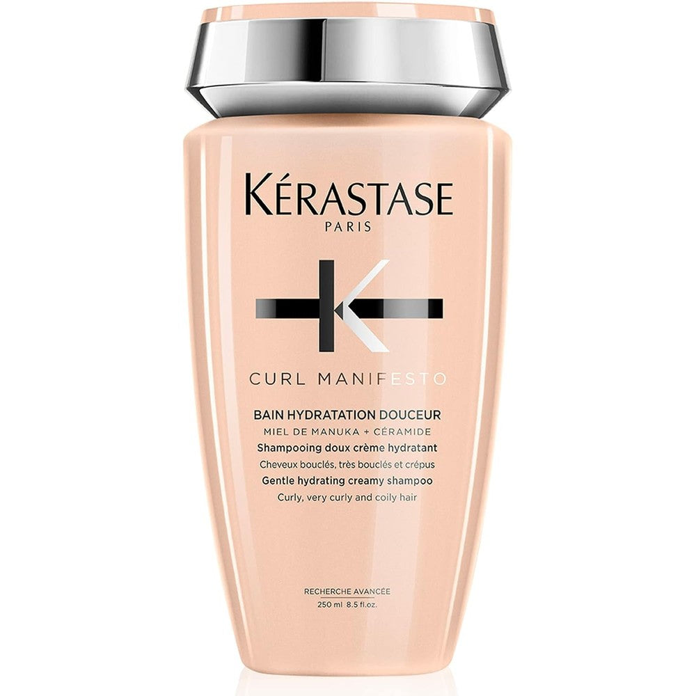 Kérastase Curl Manifesto Hydratation Douceur Shampoo For Curly And Wavy Hair 8.5 Fluid Ounce 250 Milliliter
