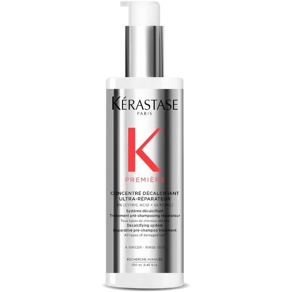 Kerastase Premiere Repair Pre-Shampoo Treatment Concentre Decalcifiant Ultra-Reparateur For Damaged Hair With Citric Acid And Glycine 250 Milliliters