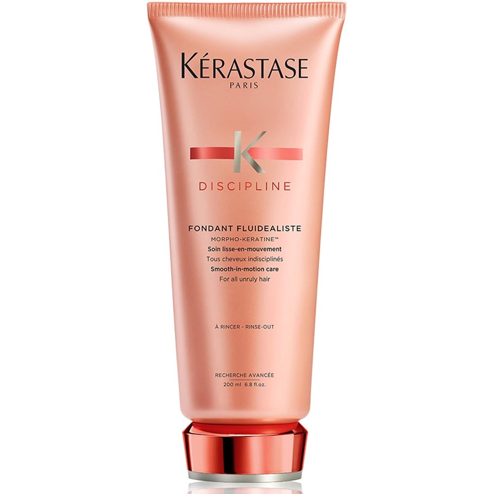 Kérastase Discipline Fondant Fluidealiste Smoothing Hair Conditioner For Frizz Control And Shine 200 Milliliters
