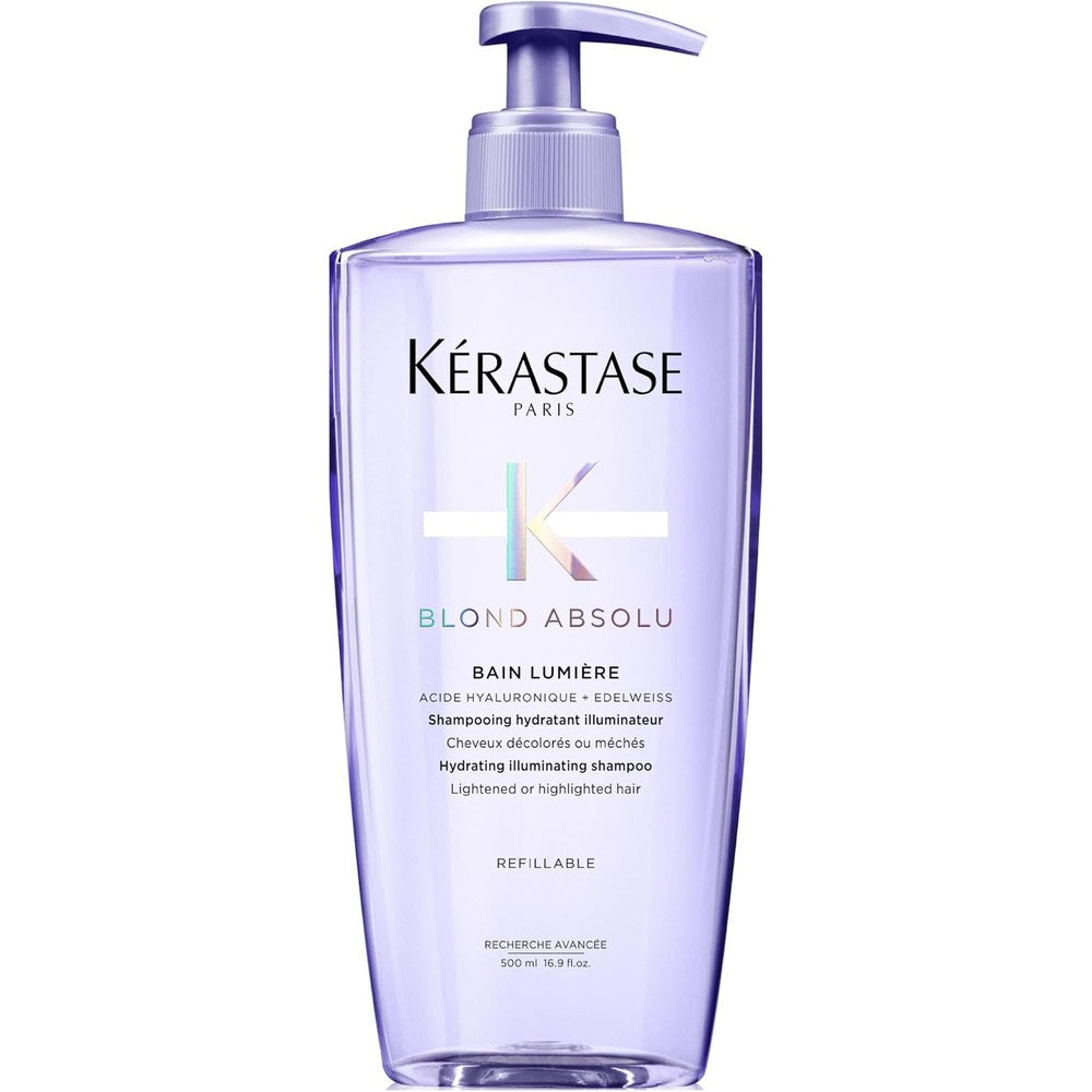Kerastase Blond Absolu Lumiere Illuminating Shampoo For Lightened And Highlighted Hair 500 Milliliters