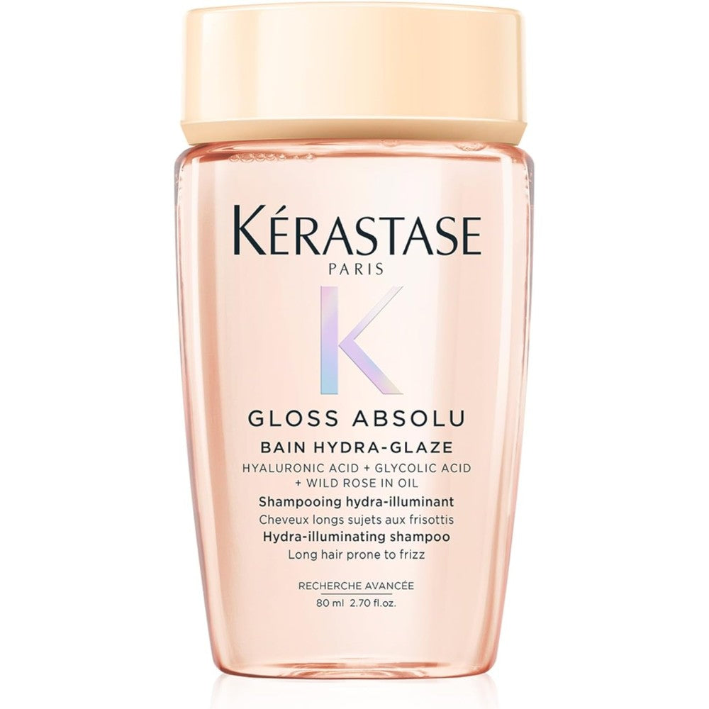 Kerastase Gloss Absolu High-Shine Anti-Frizz Shampoo For Bouncy And Glossy Hair, 80 Milliliters
