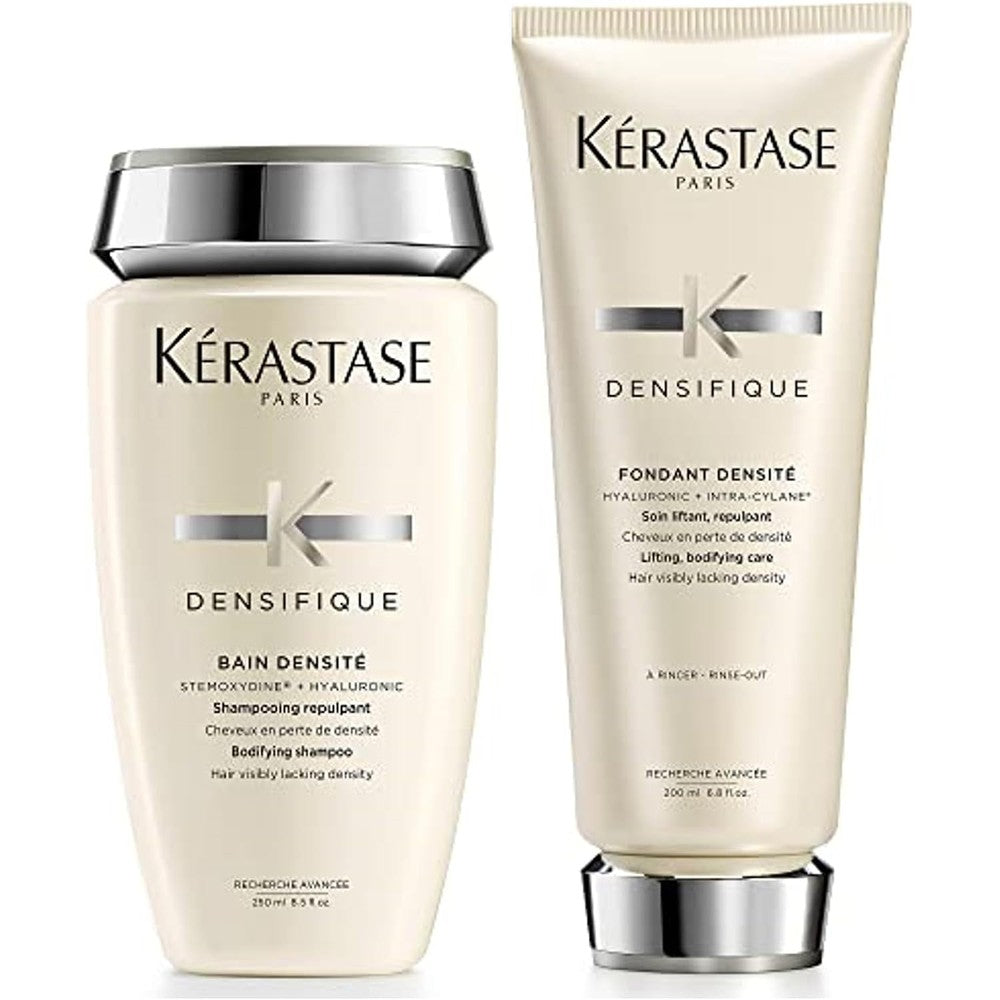 Kerastase Densifique Densite Shampoo And Conditioner Set For Fine Thin And Thinning Hair With Hyaluronic Acid And Intra-Cylane