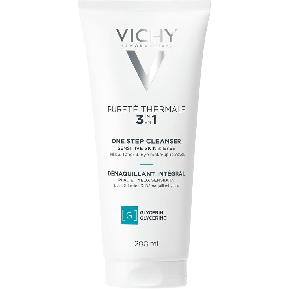 Vichy Purete Thermale 3 In 1 One Step Cleanser For Sensitive Skin 200 Milliliters
