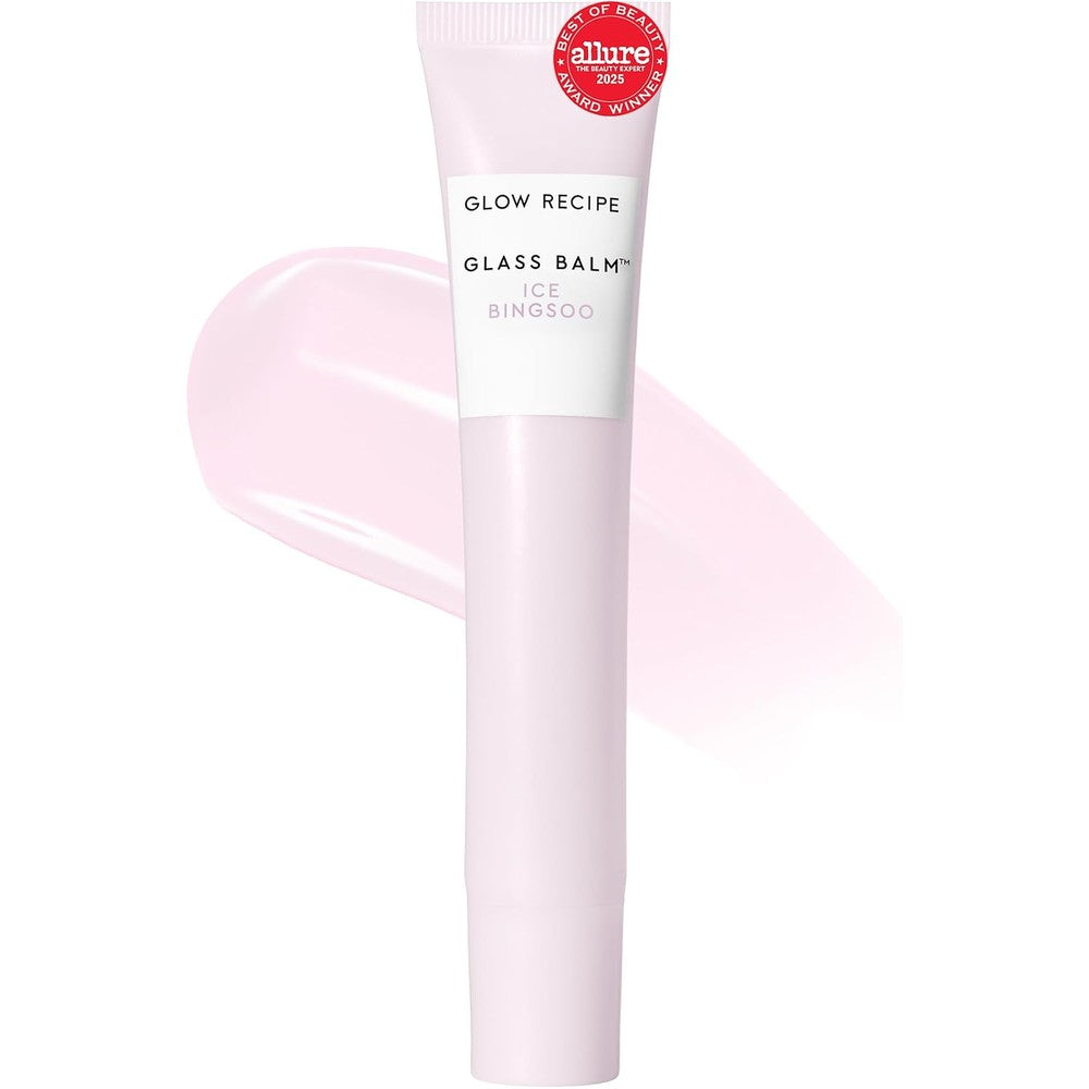 Glow Recipe Glass Balm Lip Treatment High Shine Hydrating Lip Balm And Moisturizer Ice Bingsoo 15 Milliliters