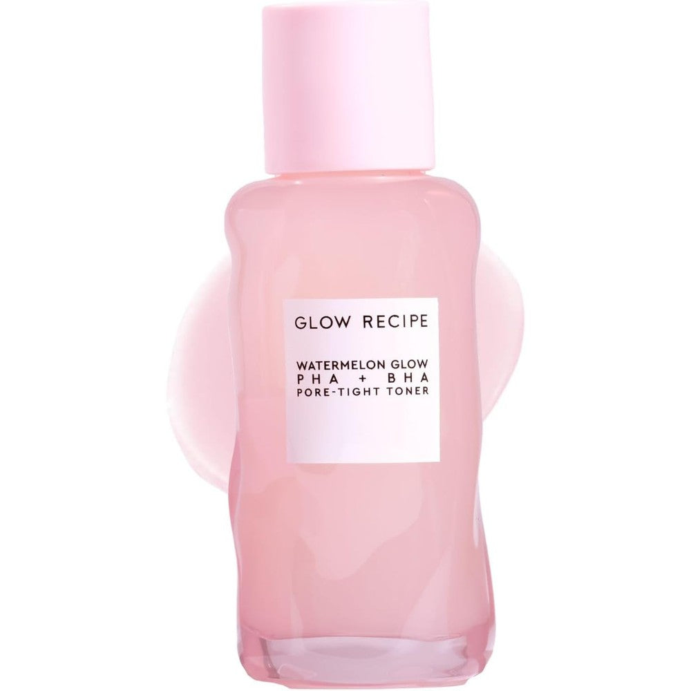 Glow Recipe Watermelon Glow Pha Bha Pore Tight Toner Gentle Korean Exfoliating Face Toner With Cactus Water And Glycerin 40 Milliliters