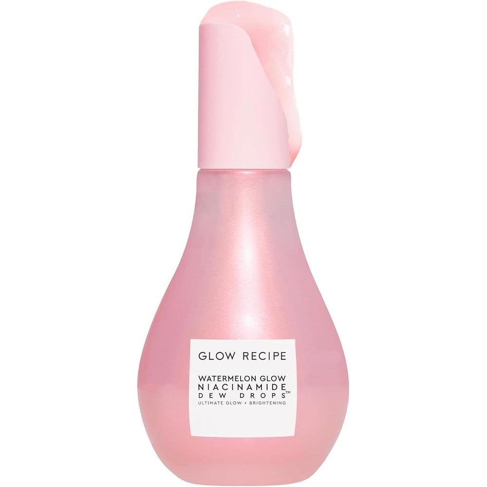Glow Recipe Watermelon Niacinamide Dew Drops Brightening And Hydrating Face Serum With Hyaluronic Acid For Radiant Glass Skin 80 Milliliters