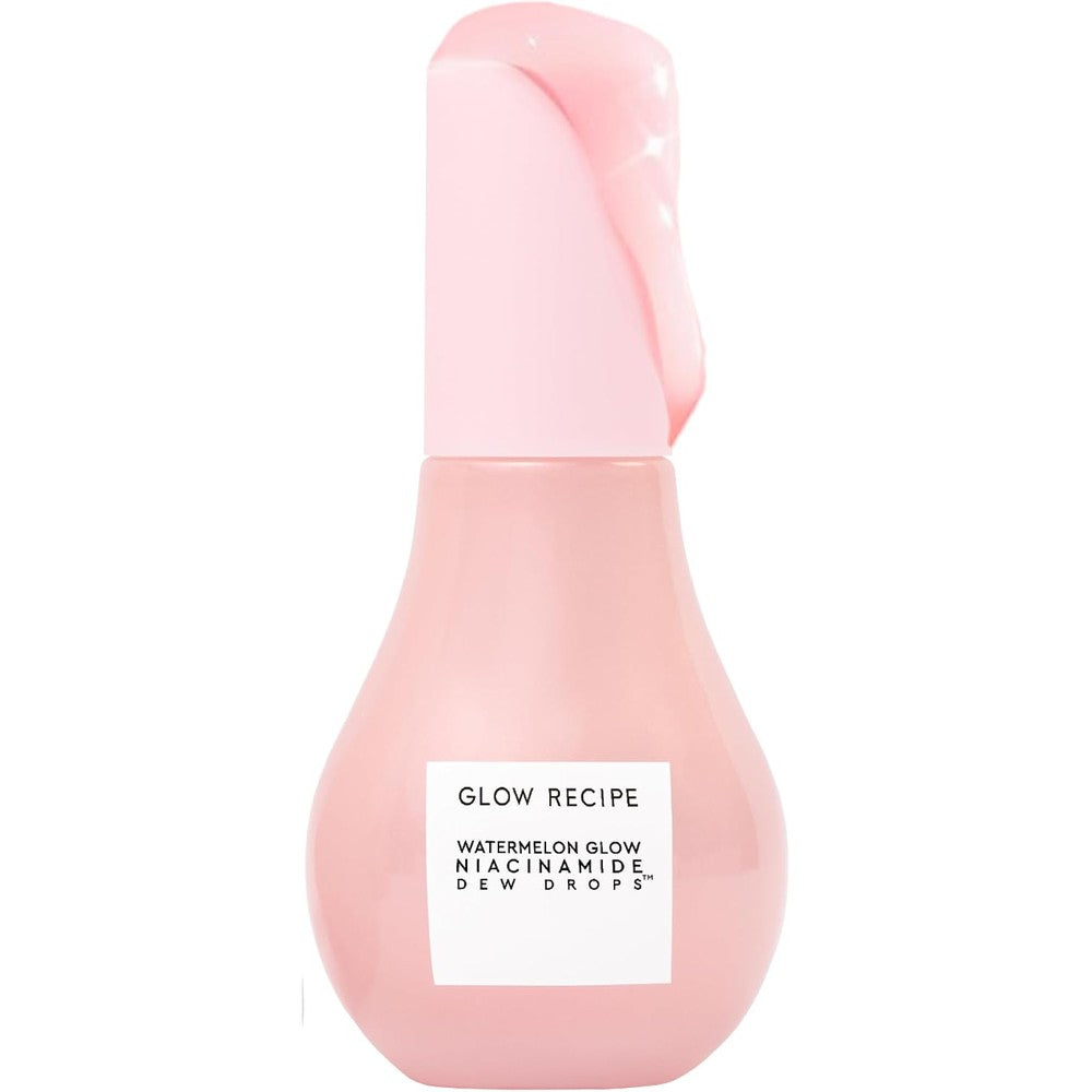 Glow Recipe Watermelon Glow Niacinamide Dew Drops Hydrating Face Serum And Makeup Primer 40 Milliliters