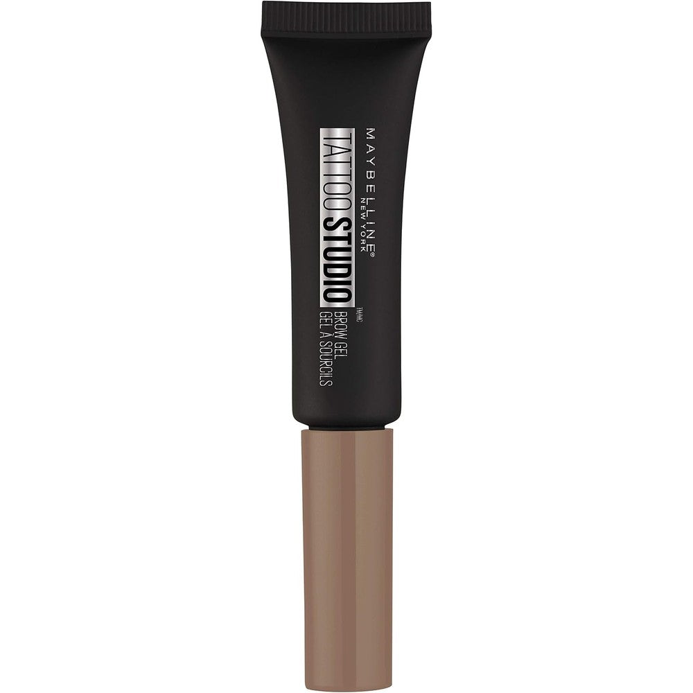Maybelline TattooStudio Waterproof Eyebrow Gel Makeup, Soft Brown, 0.23 Fluid Ounce, 1 Count