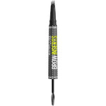 Maybelline Brow Inserts Eyebrow Pen Micro Needle Shaped 2 In 1 Dual Ended Brow Makeup Pen And Gel Medium Brown